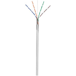 Cavo cat. 5e cca rigido in matassa f/utp 305 mt grigio