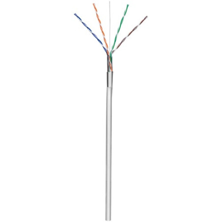 Cavo cat. 5e cca rigido in matassa f/utp 305 mt grigio