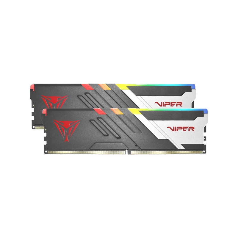ram dimm ddr5 32gb patriot viper venom rgb 6400mhz cl32 1.4v nero