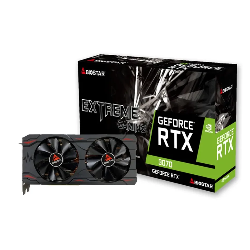scheda video nvidia biostar geforce rtx 3070 8gb gddr6 256bit 3xdp