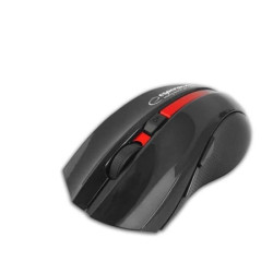 mouse esperanza 6d 1600dpi wireless bluetooth nero [em129r]