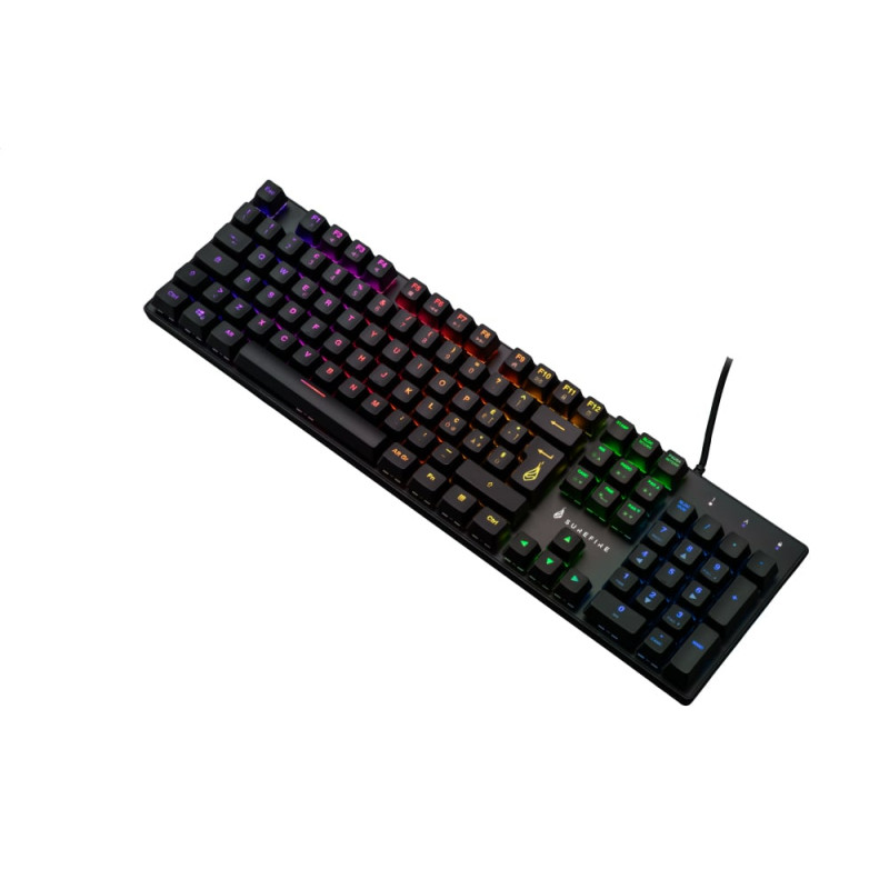 tastiera gaming verbatim surefire kingpin m2 rgb meccanica italiano