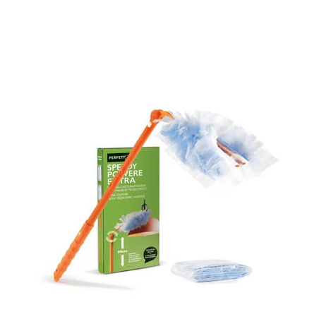 piumino catturapolvere perfetto speedy con manico telescopico allungabile