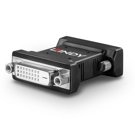 emulatore lindy edid dvi nero/metallico [32122]