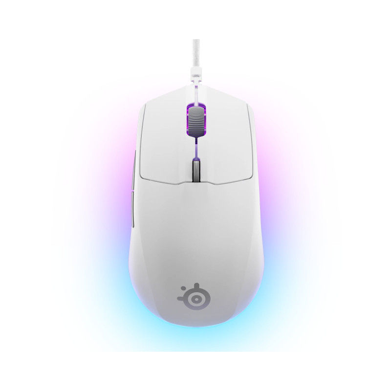mouse steelseries rival 3 gen 2 ottico 8500dpi bianco [62516]
