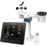 stazione meteo bresser wlan 4cast 7in1 con pannello solare bianco/nero