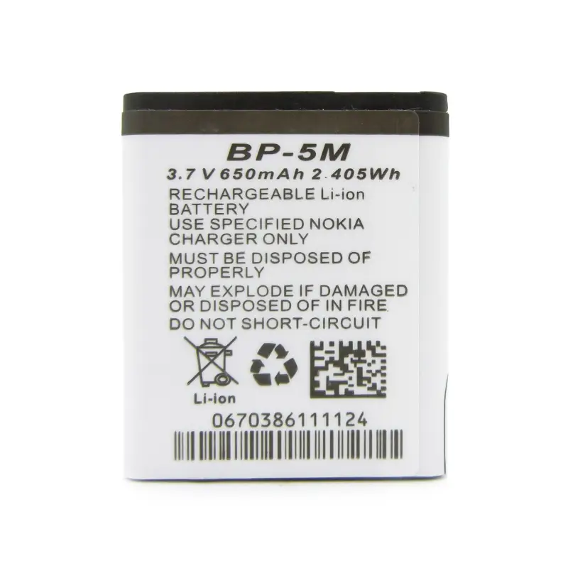 batteria di ricambio easypix aquapix f.w3027 3.7v 650mah bianco [01478]