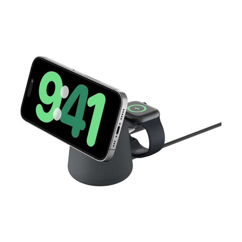 caricabatterie wireless belkin boost charge pro qi2 2in1 usb-c