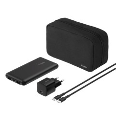 batteria portalile belkin boostcharge 10000mah 25w nero [bu041kqbk]