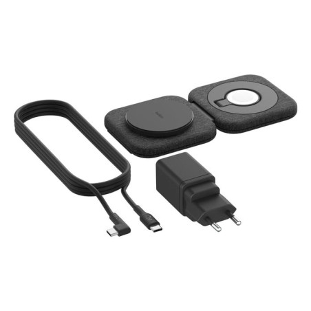 caricabatterie wireless belkin boostcharge pro qi2 magnetico 15w