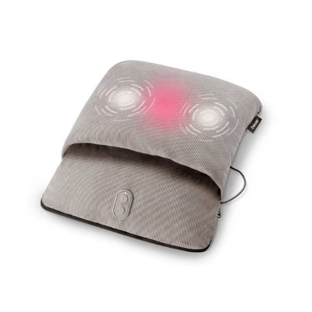 cuscino massaggiante beurer fm per piedi 28 con calore grigio [10556]