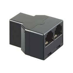 Accoppiatore telefonico duplex 6p4c f a 2x 6p4c f