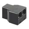 Accoppiatore telefonico duplex 6p4c f a 2x 6p4c f