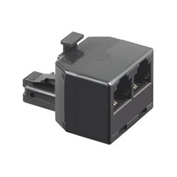 Accoppiatore telefonico duplex 6p4c m a 2x 6p4c f