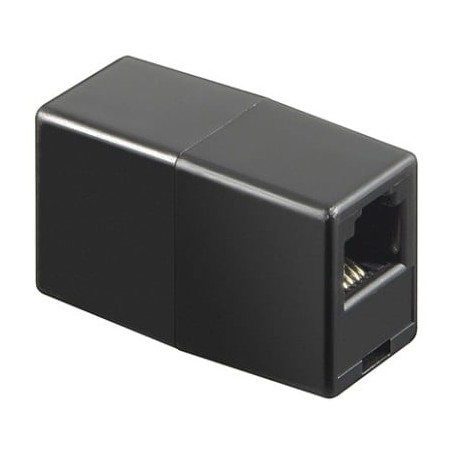 Accoppiatore telefonico rj11 6 poli 4 contatti pin to pin f/f