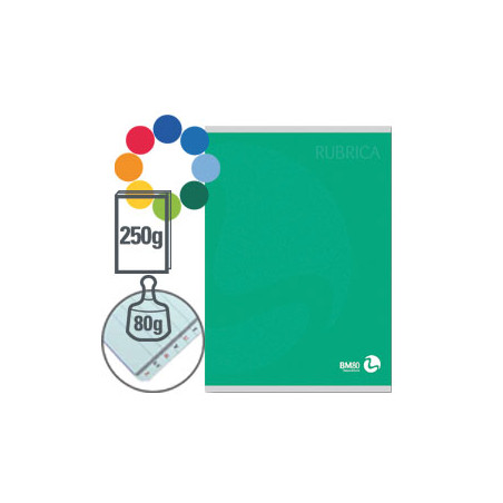 rubrica bm 210x297mm 60fg 80gr 1rigo [0100484]