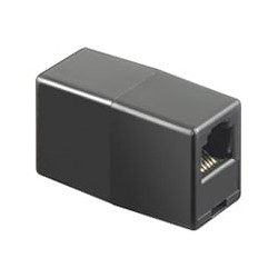 Adattatore telefonico rj12 6 poli 6 contatti pin to pin f/f