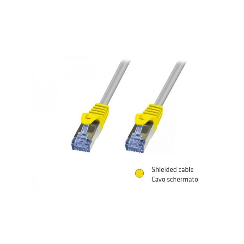 cavo di rete adj ftp cat.5 3mt schermato