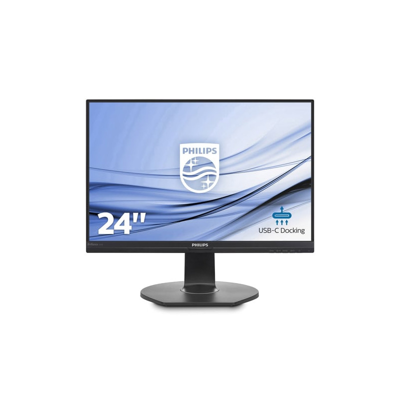 monitor led 24" philips 241b7qupbeb full hd 1920x1080p 5ms classe