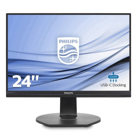 monitor led 24" philips 241b7qupbeb full hd 1920x1080p 5ms classe