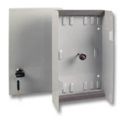 Box ottico compatto da parete con pannello incluso ral7035