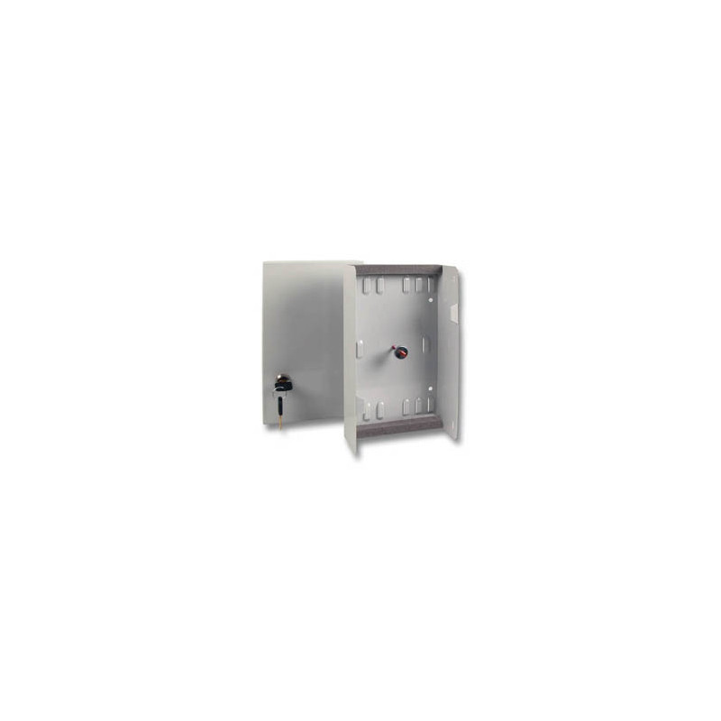 Box ottico compatto da parete con pannello incluso ral7035