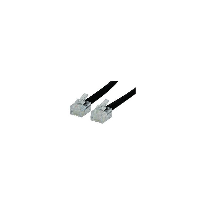 cavo telefonico link rj12 6p6c, 2m [lkct20]