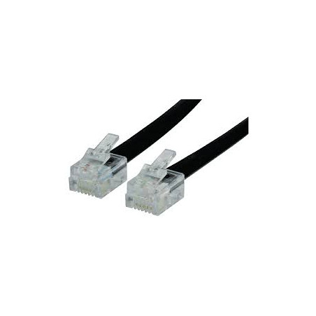 cavo telefonico link rj12 6p6c, 2m [lkct20]