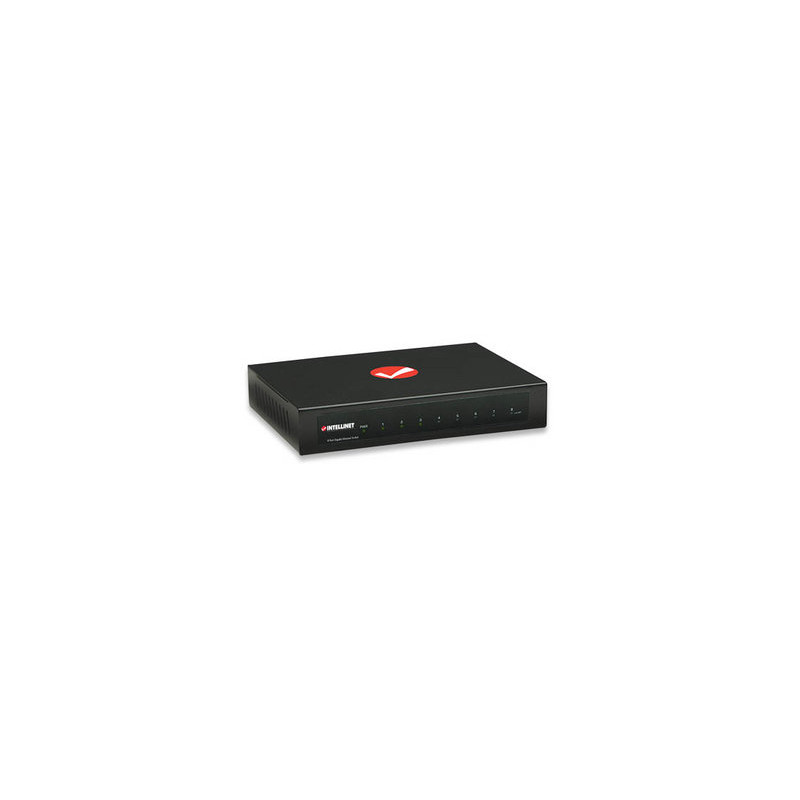 Switch intellinet ethernet gigabit 8 porte desktop [i-swhub gb-800]