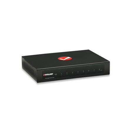 Switch intellinet ethernet gigabit 8 porte desktop [i-swhub gb-800]