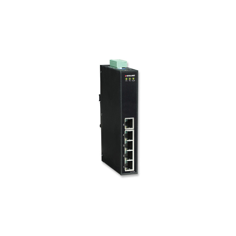 Switch intellinet fast ethernet industriale 5 porte slim [i-swhub