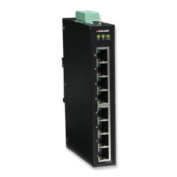 Switch intellinet fast ethernet industriale 8 porte slim [i-swhub