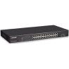Switch intellinet 24 porte gigabit poe + 2 gigabit sfp + web management