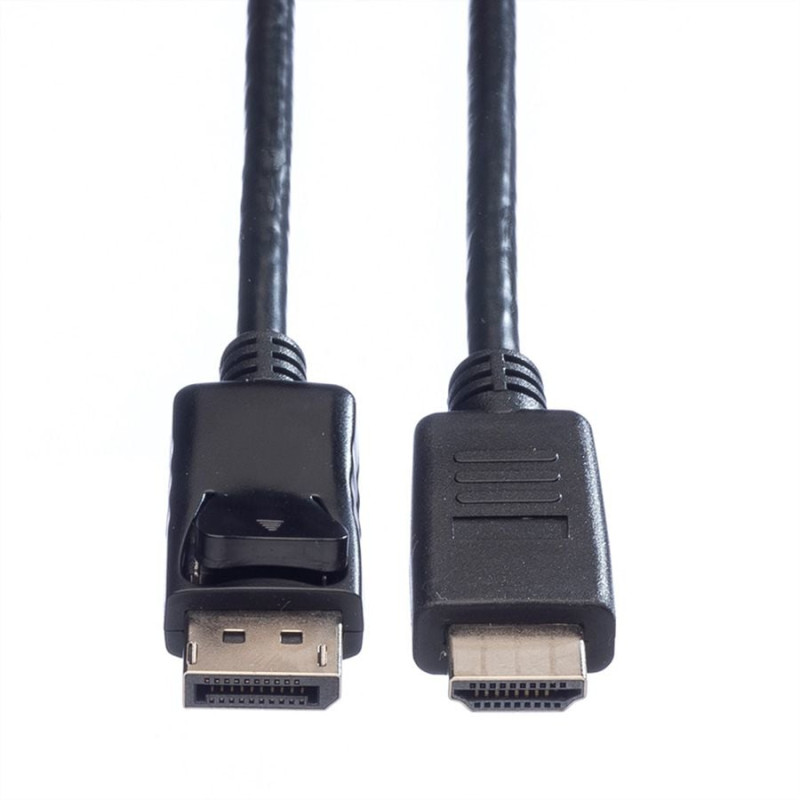 cavo di collegamento value displayport schermato 2m nero [ro11.99.5781]