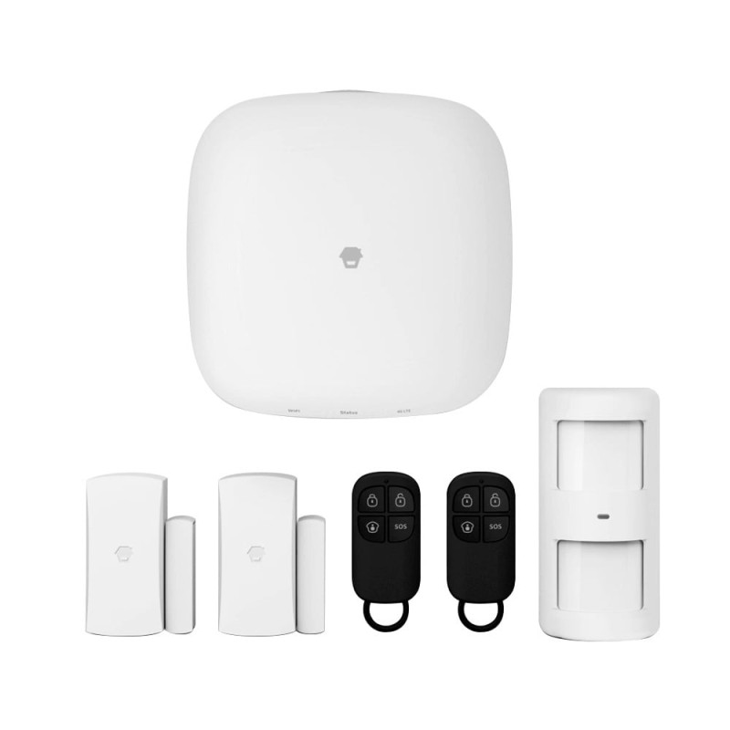 kit sistema di allarme chuango wifi sim 4g smart home alexa ite-400