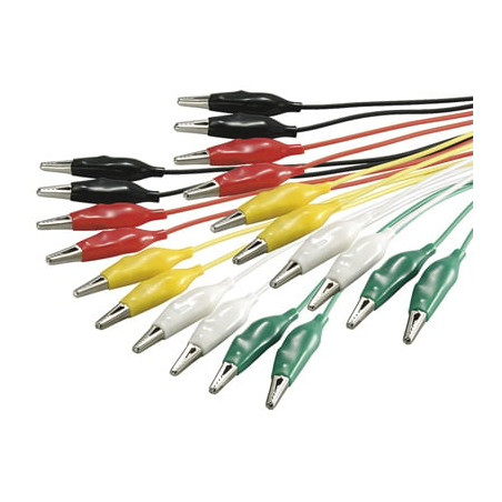 Kit cavi elettrici per test colorati
