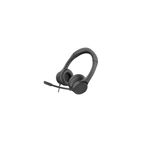 cuffie adj c/microfono usb ring bk con controller volume su cavo
