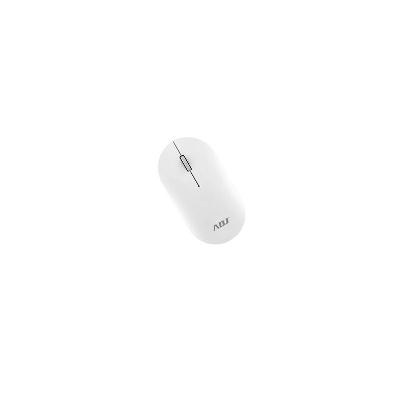 mouse adj wireless ottico 3d 1000dpi bianco [510-00040]
