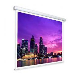 schermo proiezione gainup "clubmot" motorizzato 250x190cm