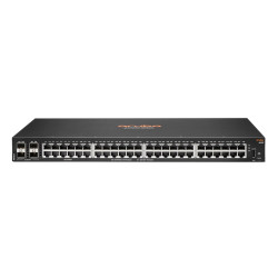switch hp aruba 6000 48 porte ethernet 4sfp nero [nuhpesz48poe043]