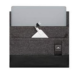 custodia rivacase sleeve melange macbook 16'' nero [8805bkmelange]