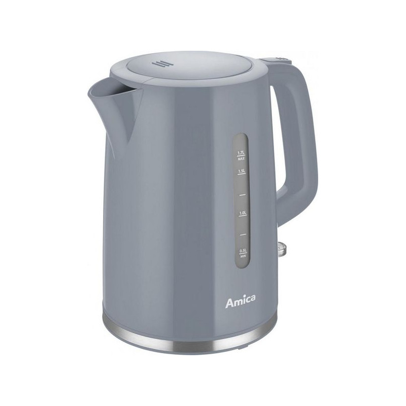 bollitore elettrico amica 1.7l 2150w grigio [hkamiczkf101300]
