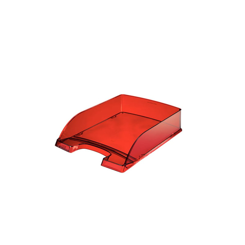 Portacorrispondenza leitz standard plus rosso trasparente [52260028]