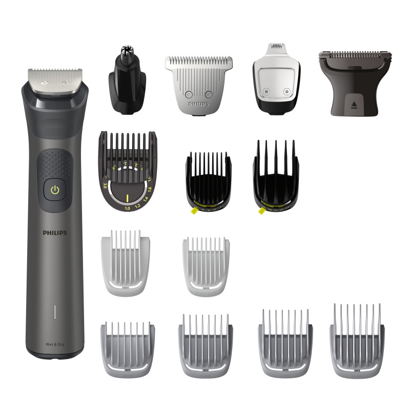 regolabarba philips beardtrimmer serie 7000 grigio [mg7940/15]