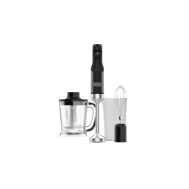 frullatore ad immersione black & decker bxhba1501e 1500w con