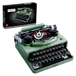 set di costruzione lego ideas 21327 macchina da scrivere verde/nero