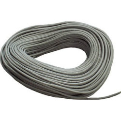 Cavo cat. 5e flessibile in matassa u/utp 100 m colore grigio