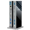 docking station adj 15in1 usb3.0 york hdmi+dvi+vga+lan+5*usb+sd/tf+3.5mm