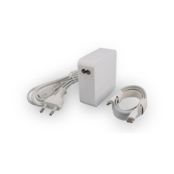 adattatore di alimentazione lmp pd70w gan usb-c 70w/67w/61w bianco