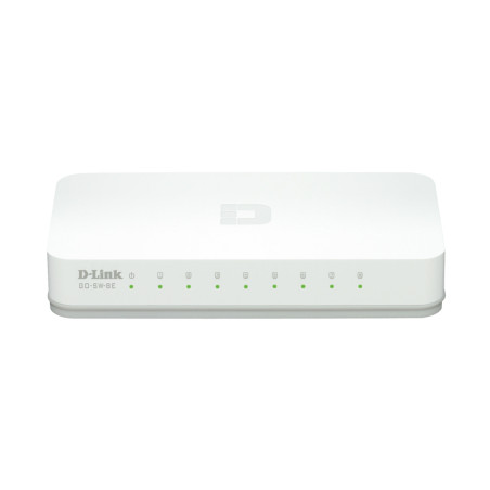 Switch d-link 8 porte 10/100 bianco [go-sw-8e]